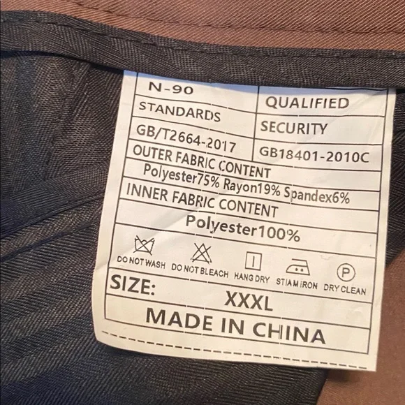 Miesuit Women’s Brown Dress Pants…size XXXL - Picture 4 of 4